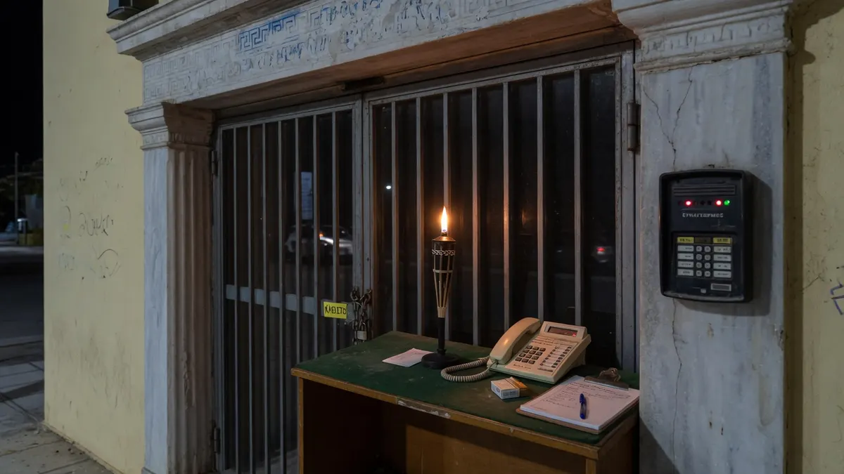 Geschlossener Metallschlüsselkasten an der Wand, nummerierte Haken, Dienstplan auf einem Klemmbrett daneben.